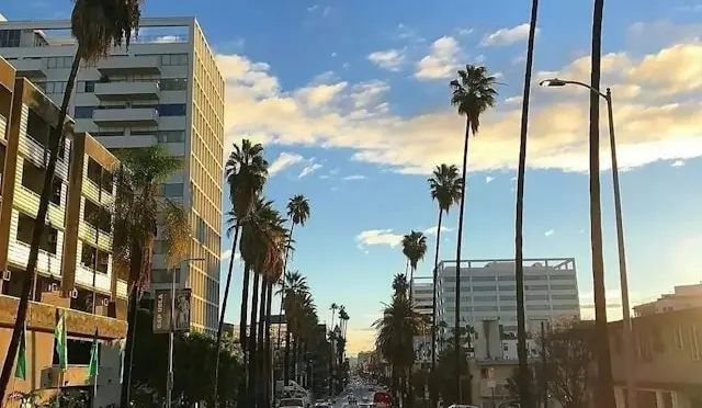 Rustic storefronts and wooden boardwalks in Old Town Calabasas.